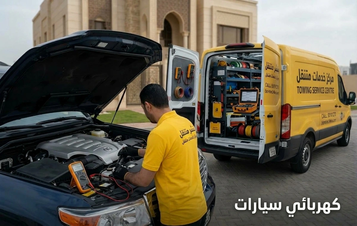 كهربائي سيارات متنقل الكويت